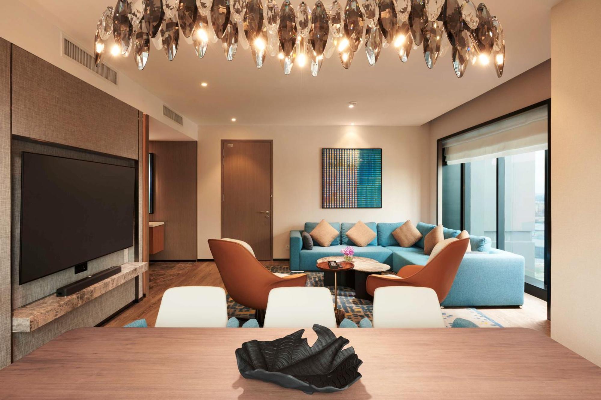 Doubletree By Hilton Shah Alam I-City Exteriér fotografie A living room at the hotel